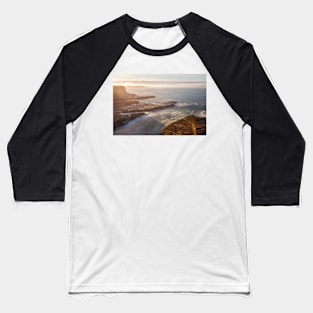 Santa Cruz Coast at Sunrise Baseball T-Shirt